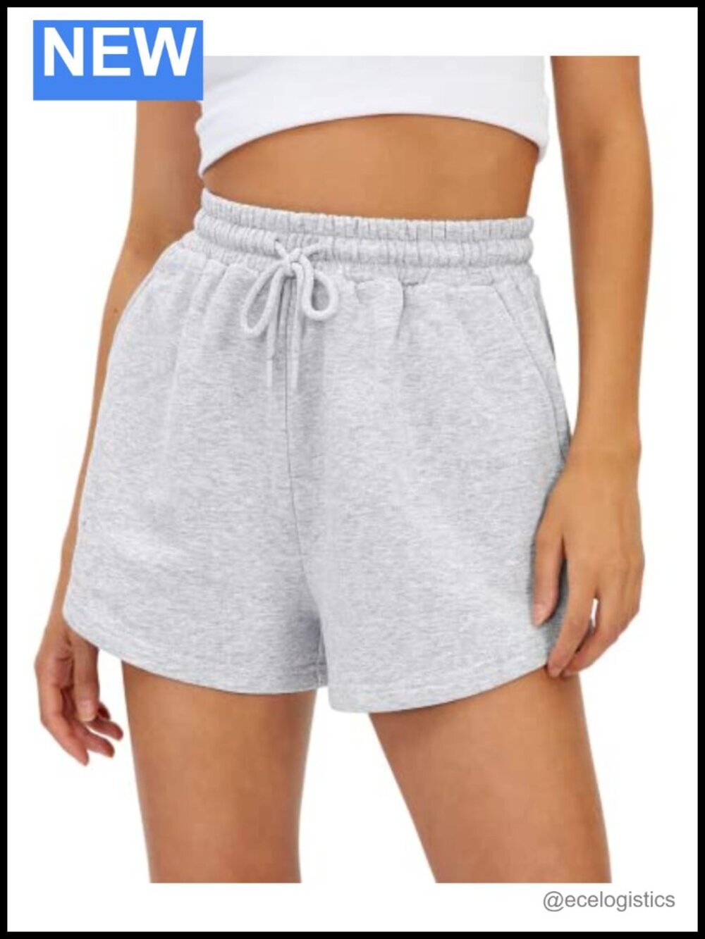 Womens Sweat Shorts with Pockets Casual Summer Lounge Athletic Workout Shorts
